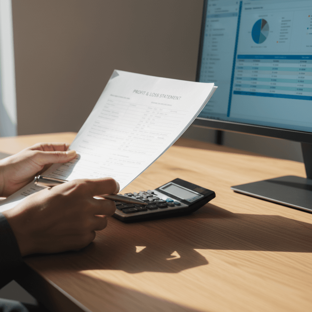 Monthly bookkeeping