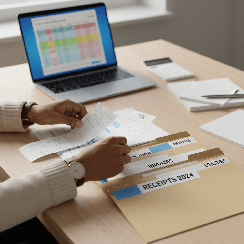 Financial record organization